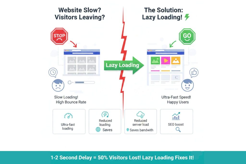 Is Your Website Slow? Why Lazy Loading is the Ultimate Speed Solution